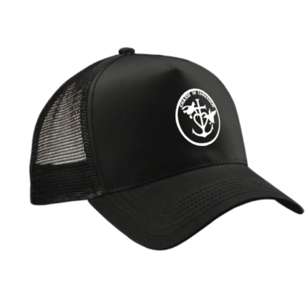 CASQUETTE NOIRE CHASSE EN CAMARGUE