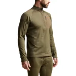 Tee shirt de chasse Technique Core midweight Zip T Pyrite SITKA