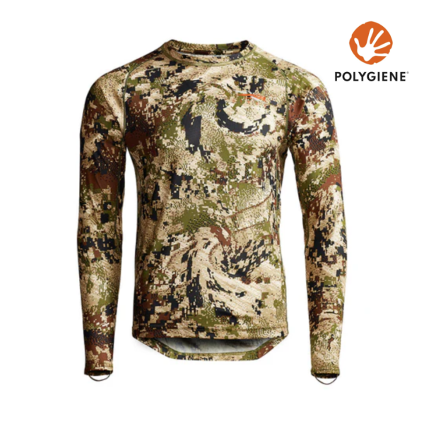 Tee shirt de chasse Core Lightweight Crew LS Optifade Subalpine SITKA