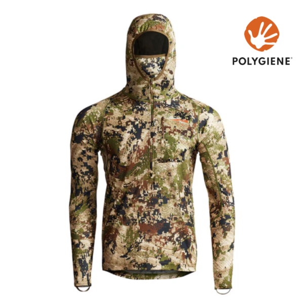 Sweat à capuche de chasse Core lightweight optifade subalpine SITKA