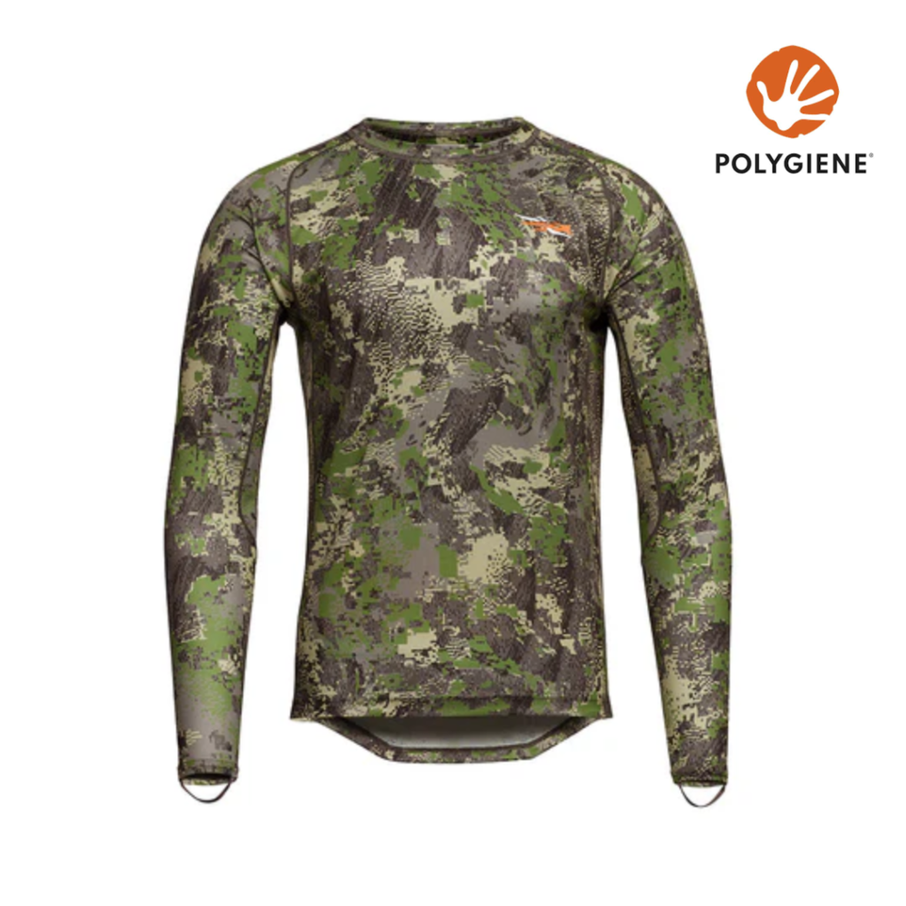 Tee shirt de chasse Core Lightweight Crew LS Optifade COVER SITKA