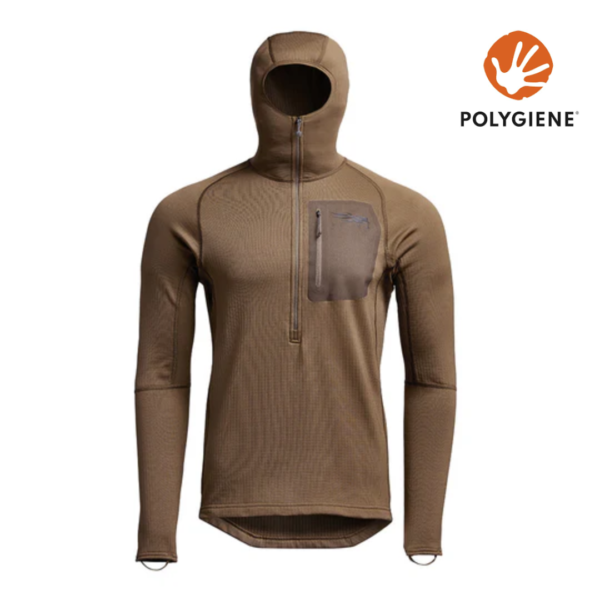 Sweat de chasse à capuche heavyweight coyote SITKA