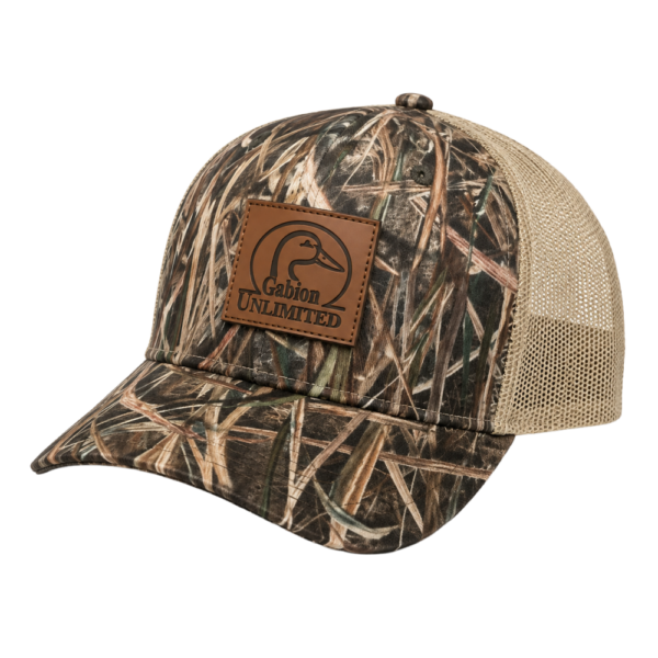 Casquette en maille camo roseaux GABION UNLIMITED