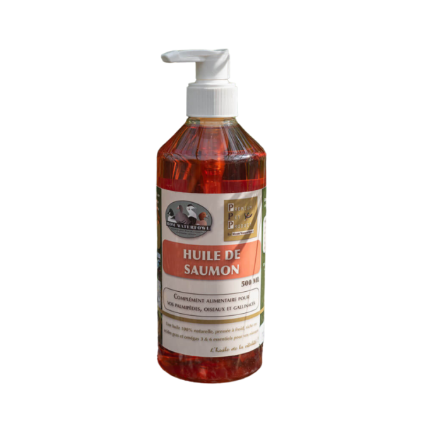 Huile de saumon 500ml ROM WATERFOWL