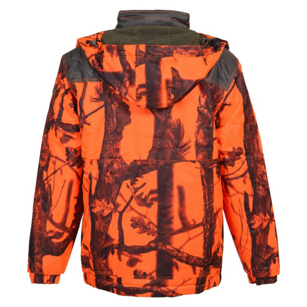 Veste coupe vent chaud Ghostcamo wet orange PERCUSSION