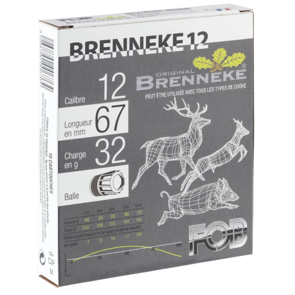 Balles Brenneke 1232G FOB
