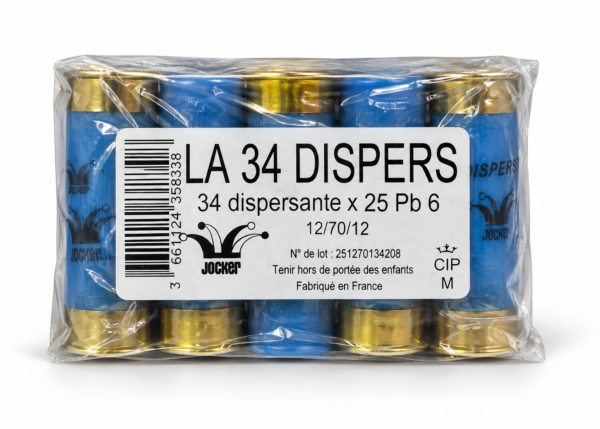Cartouches de chasse LA 34 DISPERS JOCKER