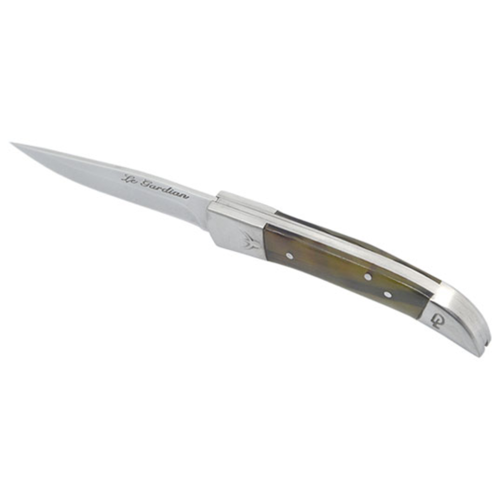 Couteau Gardian lame 90mm manche Corne LE CAMARGUAIS