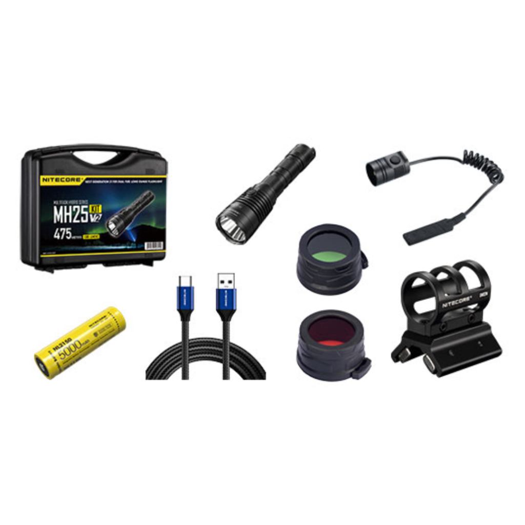 Lampe torche Multitask Hybrid 25V2 Pack 3 1300Lm NITECORE