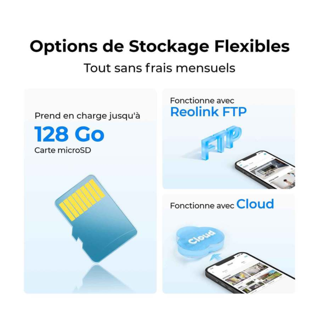 Caméra go G330 caméra 4g lte extérieure sans fil 4mp avec panneau solaire autonome REOLINK