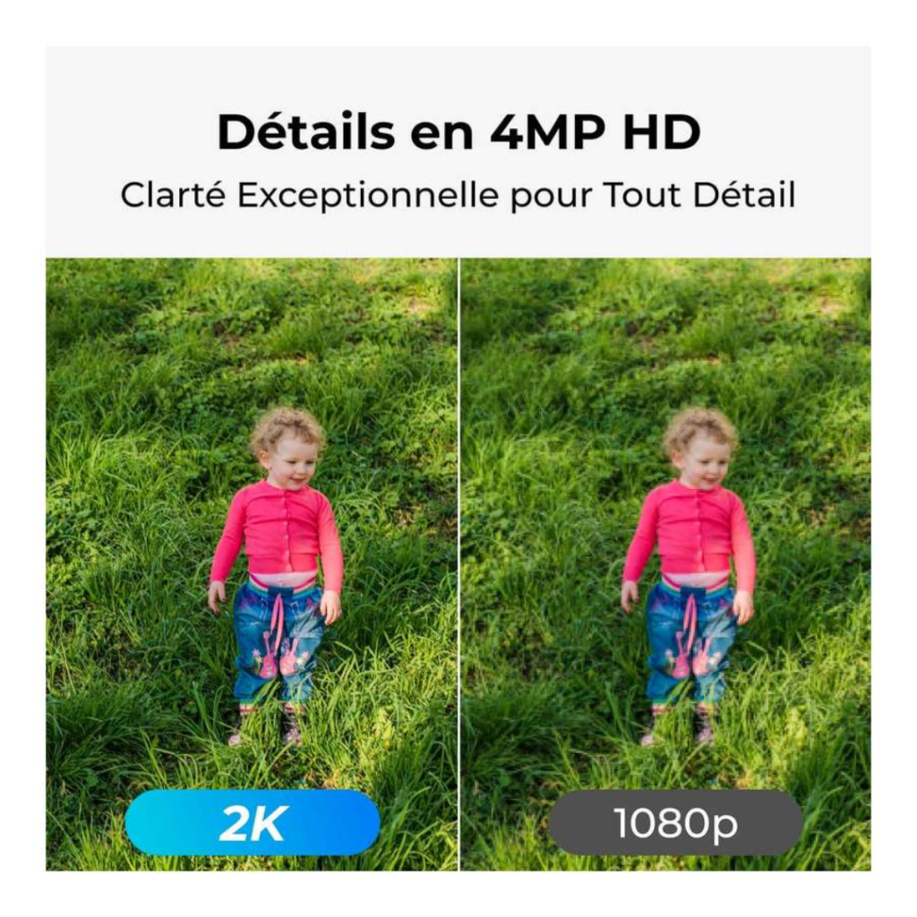 Caméra go G330 – caméra 4g lte extérieure sans fil 4mp avec panneau solaire autonome REOLINK