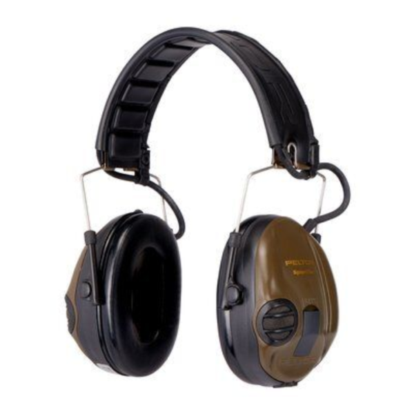 Casque anti bruit 3M Sporttac™ Coquilles VertesOranges Peltor