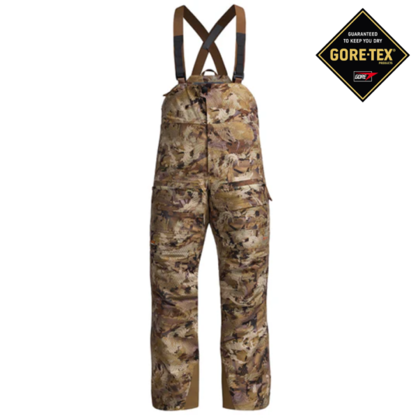 Salopette de chasse blizzard pro bib optifade marsh sitka