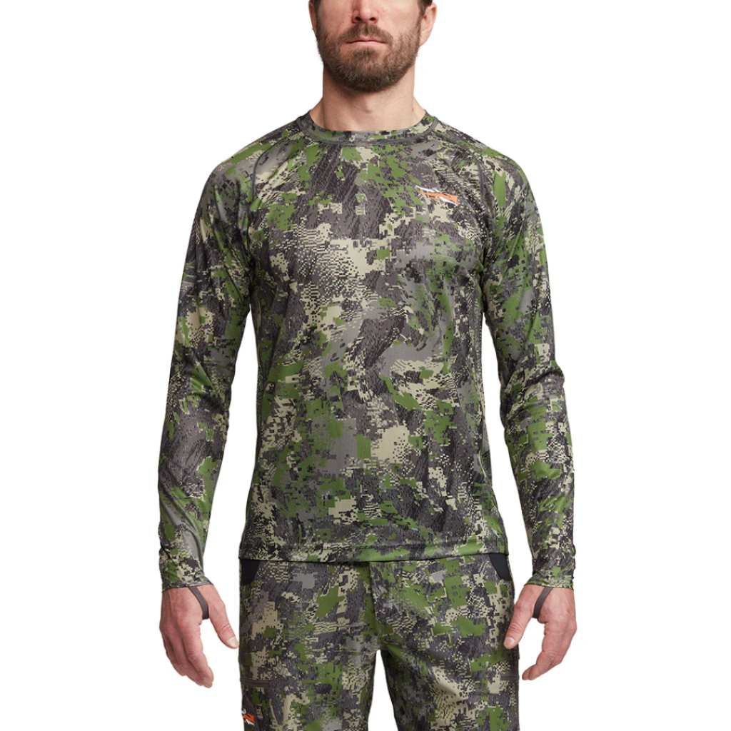Tee shirt de chasse Core Lightweight Crew LS Optifade Cover SITKA