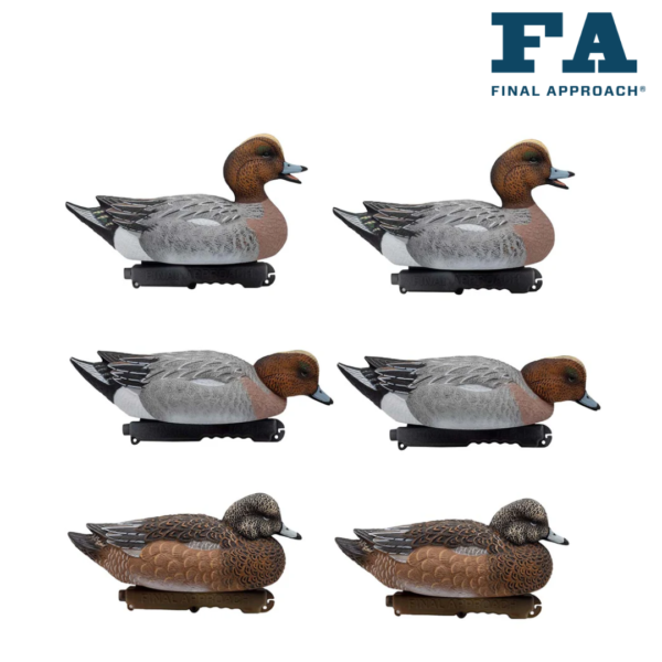 FORMES DE CANARD SIFFLEUR FINAL APPROACH