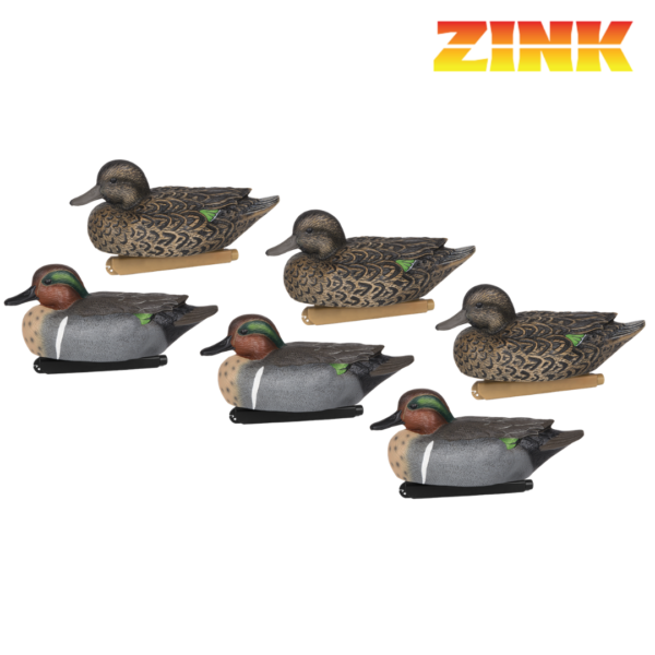 FORMES DE SARCELLE ZINK