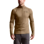 Tee shirt de chasse Technique Core midweight Zip T Optifade Coyote SITKA