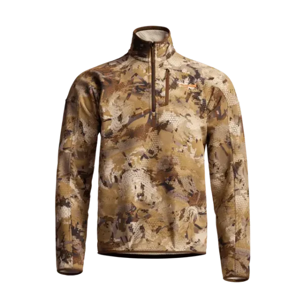 Pull zip ALPHA FLEECE OPTIFADE MARSH SITKA