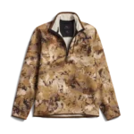 Pull zip ALPHA FLEECE OPTIFADE MARSH SITKA GEAR