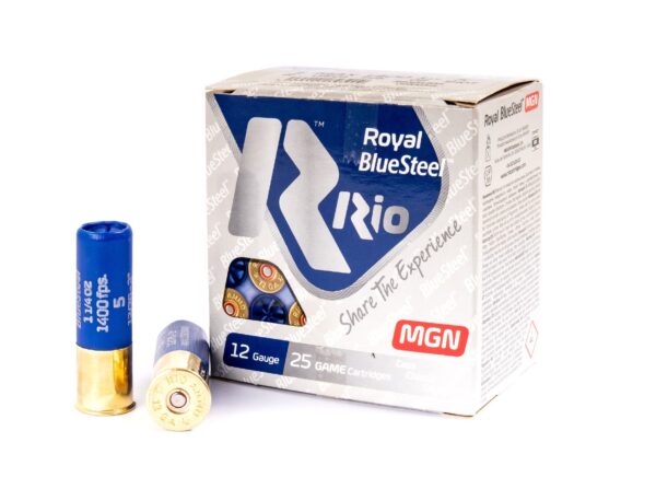 CARTOUCHES CAL12 BLUESTEEL 36 BJ RIO