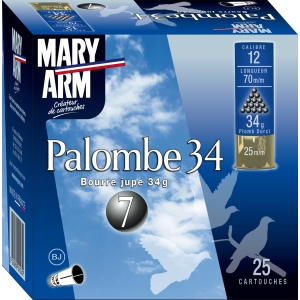Cartouche de chasse PALOMBE 34G BJ MARY ARM
