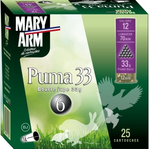 Cartouche de chasse PUMA 33G BJ MARY ARM