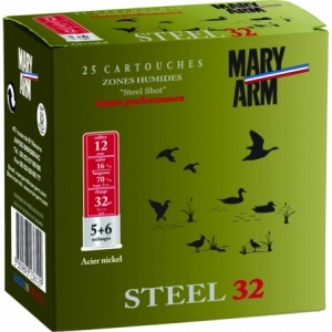 Cartouche de chasse SUPER STEEL 32G MARY ARM