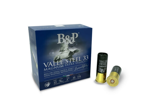 Cartouches de chasse VALLE STEEL 33G BP