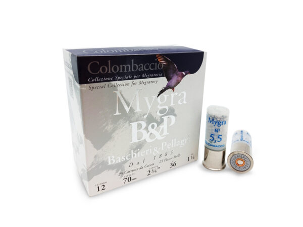 Cartouches de chasse mygra colombaccio 36G BJ B&P