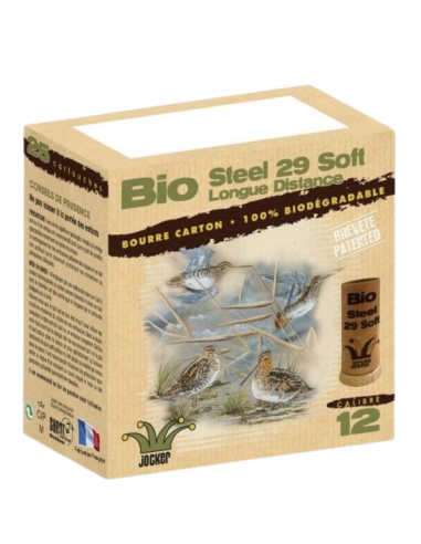 Cartouches de chasse BIO STEEL 29gr SOFT JOCKER