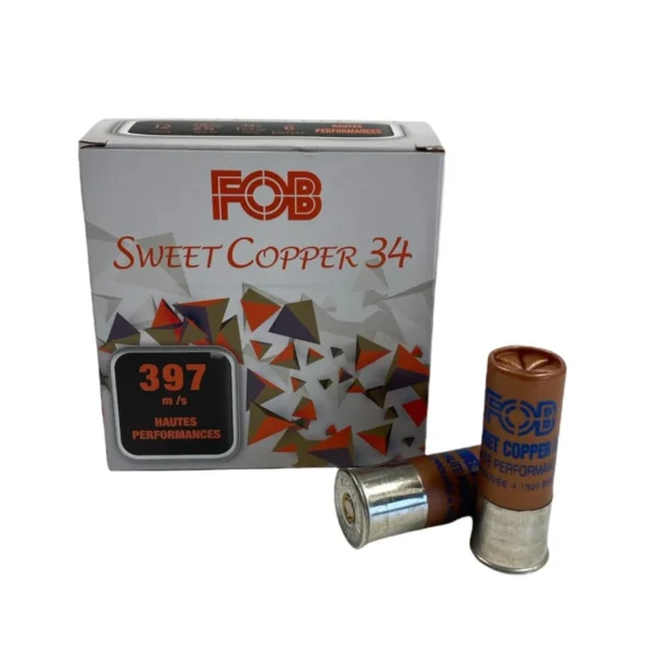 Cartouches sweet copper 34GR HP CAL12 FOB
