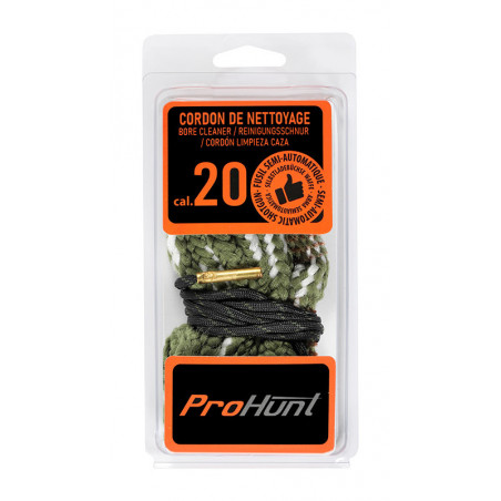 cordon de nettoyage pour fusil calibre 20 PROHUNT